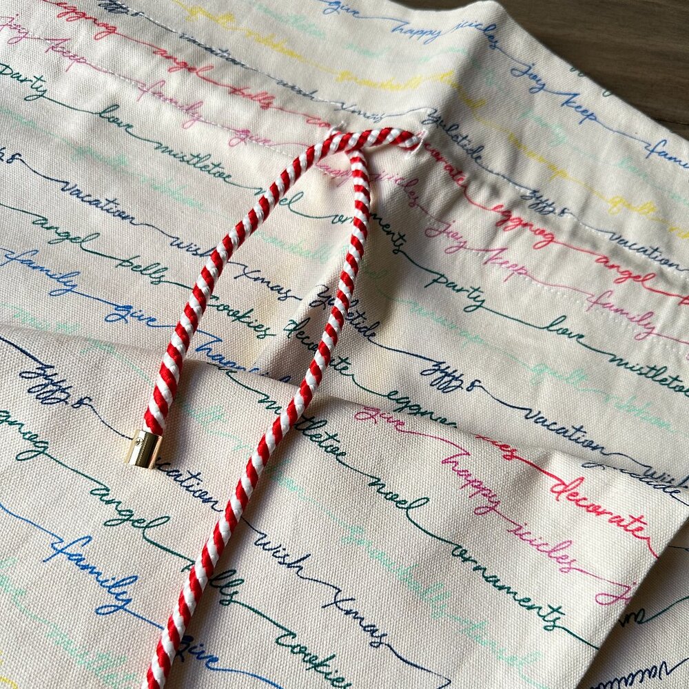 Keep Collective holiday canvas gift sack